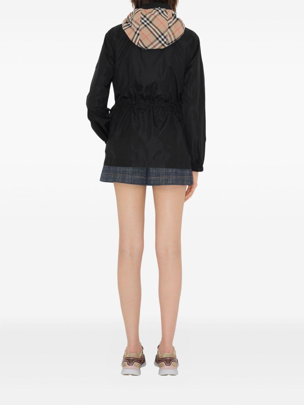 Short Checker-tape Nylon Parka 8110309 A1189 BURBERRY 