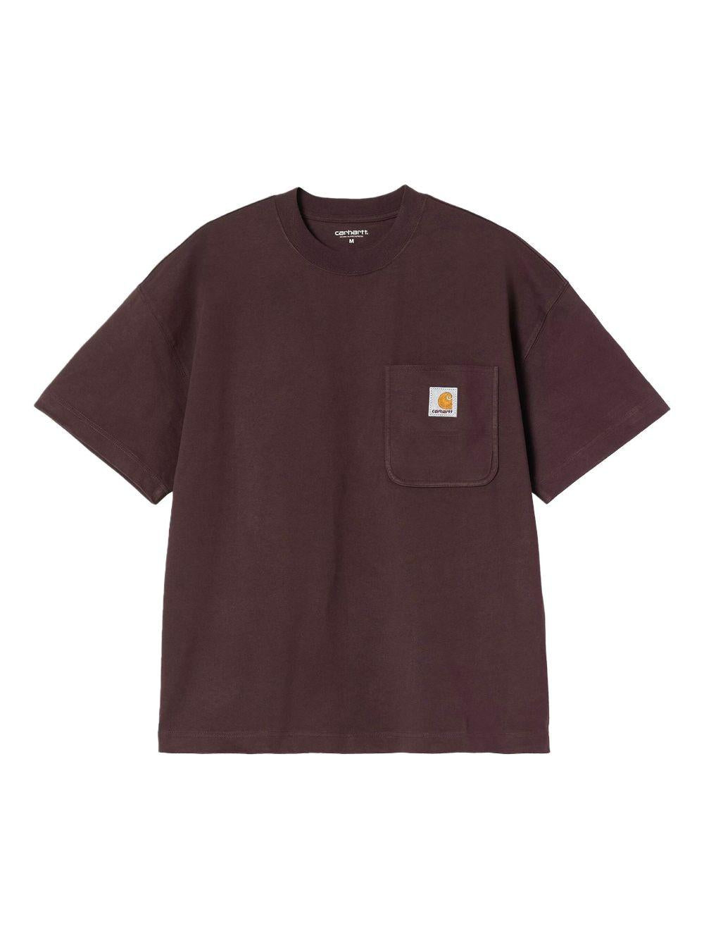 Logo patch pocket T-shirt I035523 33HXX CARHARTT WIP 