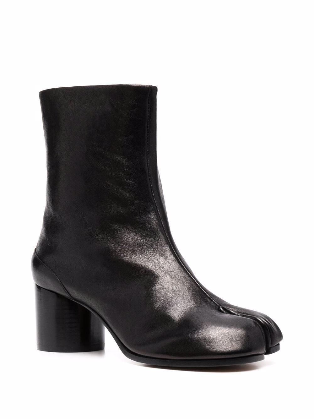 Tabi 80mm leather ankle boots S58WU0260 P3753T8013 MAISON MARGIELA 