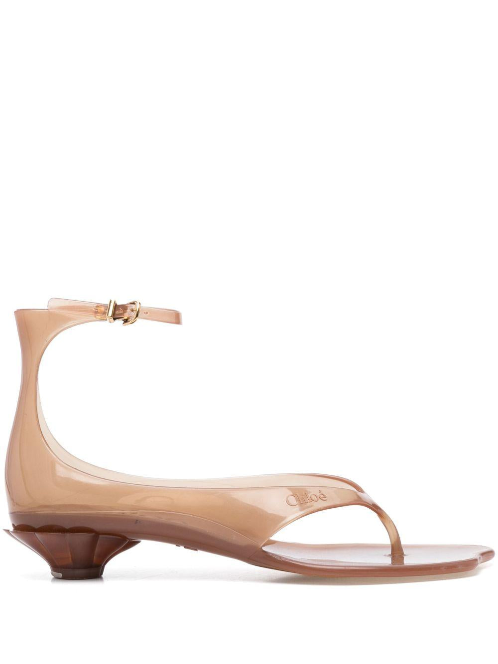 Jelly adjustable-strap sandals CHC25U09VRQ 26O CHLOÉ 