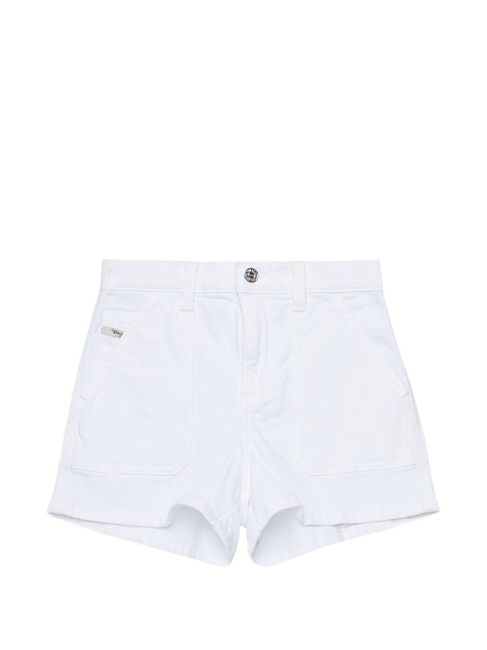 JoggJeans shorts with patch pockets J02560 KXBR6K100 DIESEL KIDS 