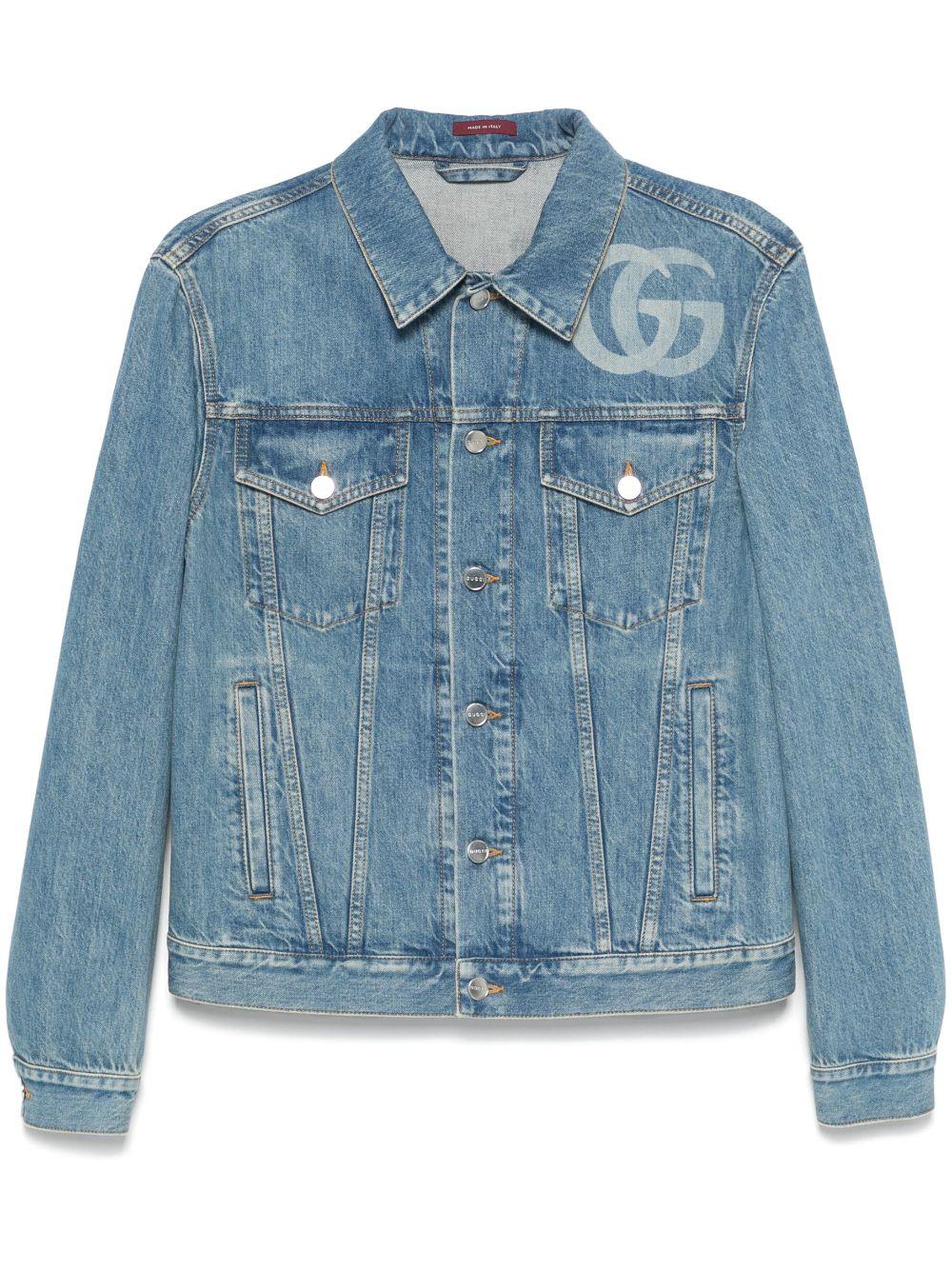 Denim jacket<BR/><BR/><BR/> 815625 XDC6W4492 GUCCI 
