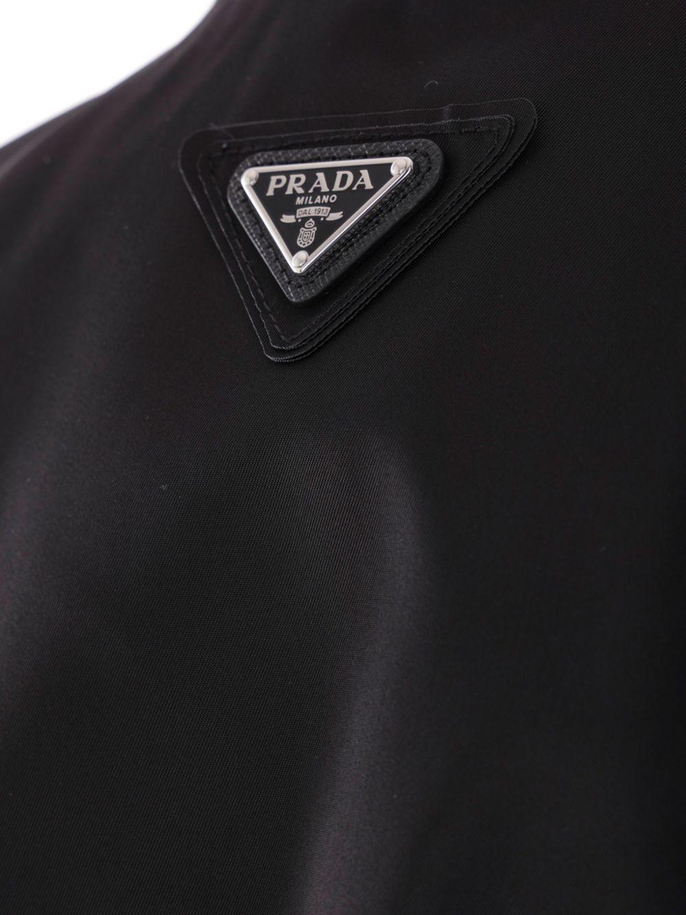Triangle-logo oversize jacket<BR/><BR/><BR/> 292250 1WQ8F0002 PRADA 