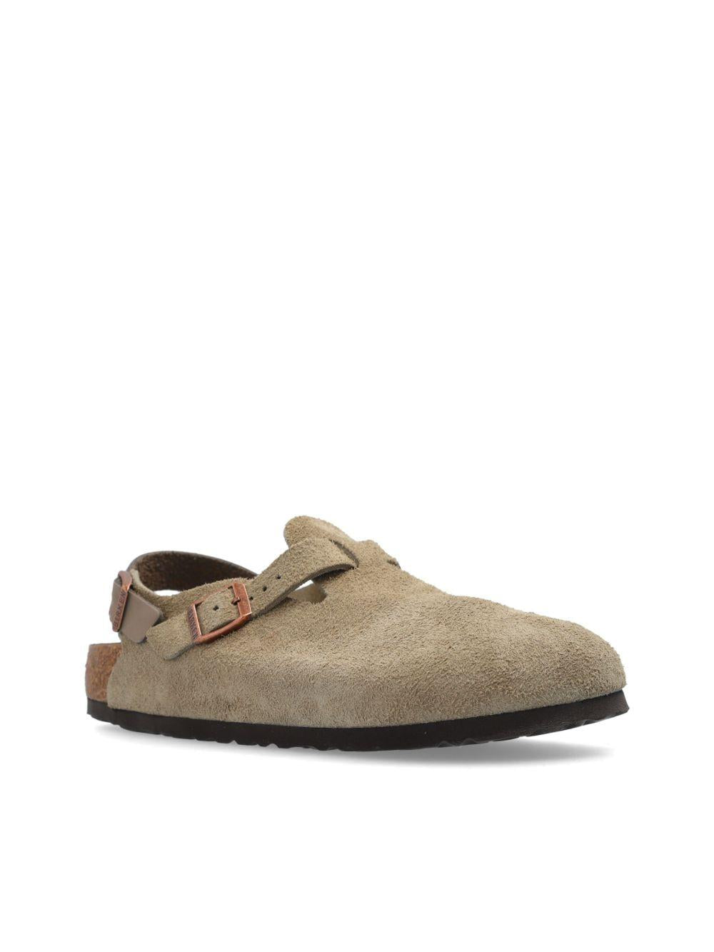 Tokio II clogs 1028323 TAUPE SUEDE LEATHER BIRKENSTOCK 