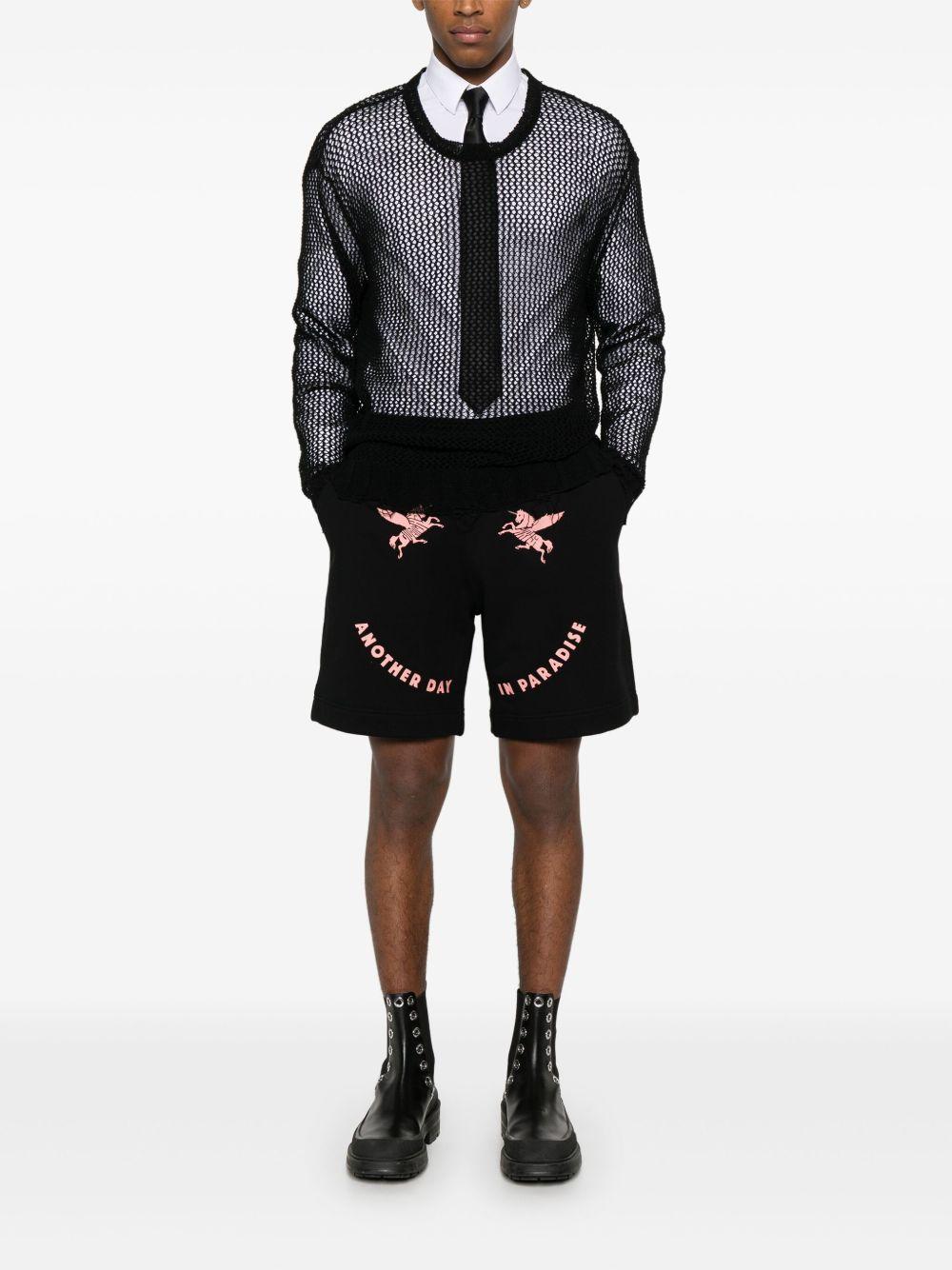 Unicorns-embroidered shorts BM515J3YQ7 001 GIVENCHY 