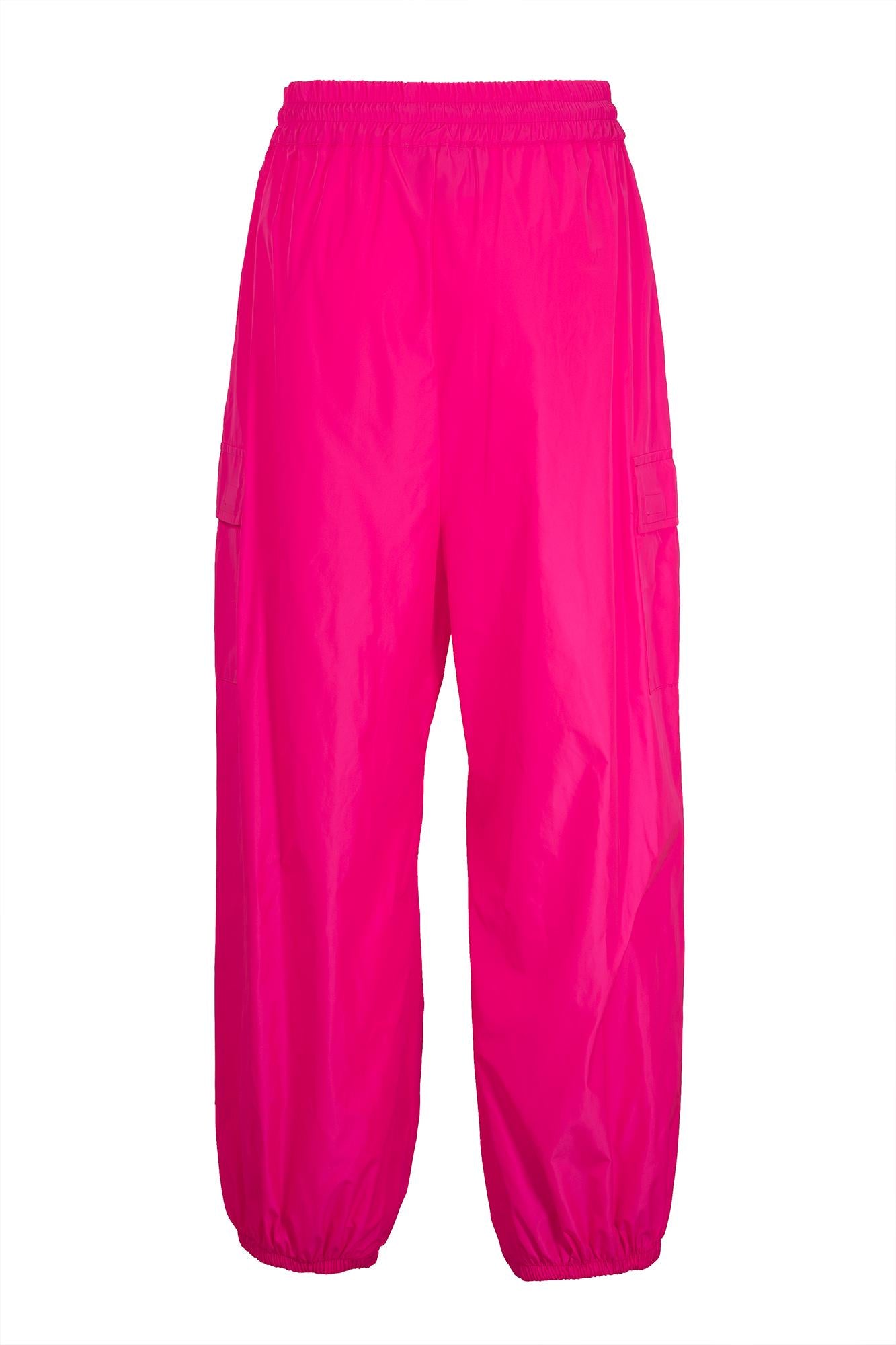 Loose-fitting cargo trousers in pink 185274 02075 ANIYE BY 