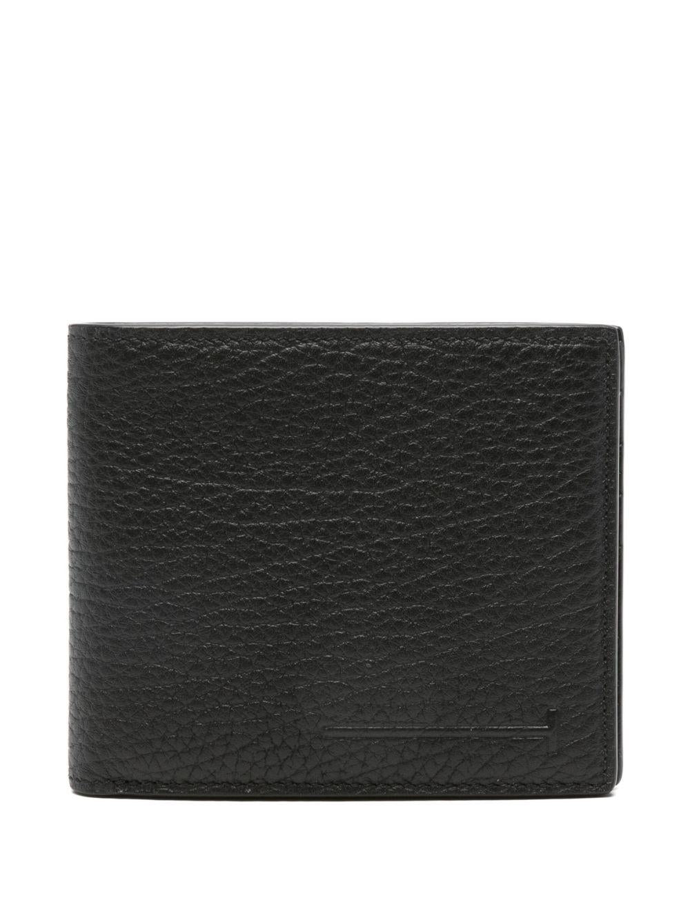 PRINTED DEER LEATHER ELONGATED T LINE CLASSIC BIFOLD WALLET YH410 LCL499S1N001 TOM FORD 
