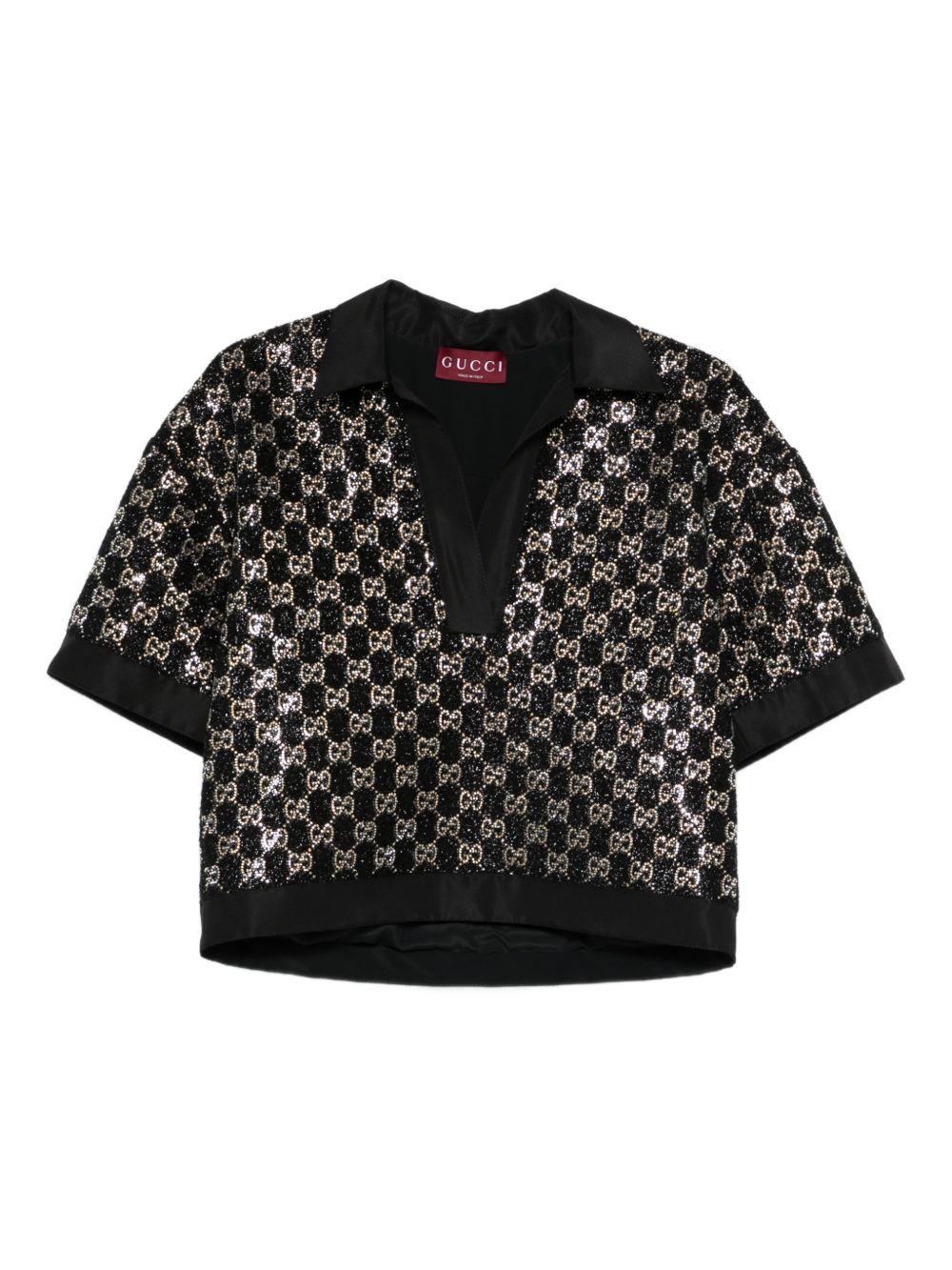 Wool tweed lamé top 846682 ZARWY1000 GUCCI 