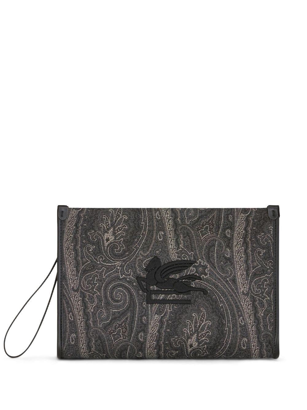 Pegaso motif clutch<BR/><BR/><BR/> 1H783 786411 ETRO 