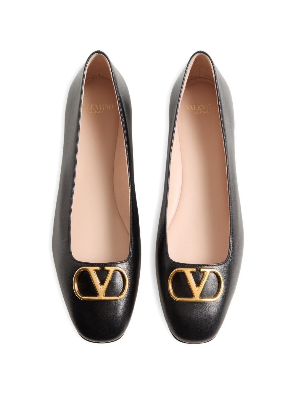 VLogo Signature Ballerina In Nappa 8W0S0PI8RRE 0NO VALENTINO GARAVANI 