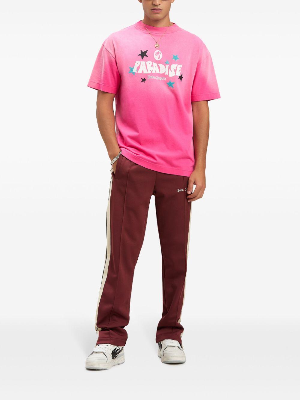 Paradise Palm T-shirt<BR/><BR/><BR/> PMAA001S25JER001 3203 PALM ANGELS 