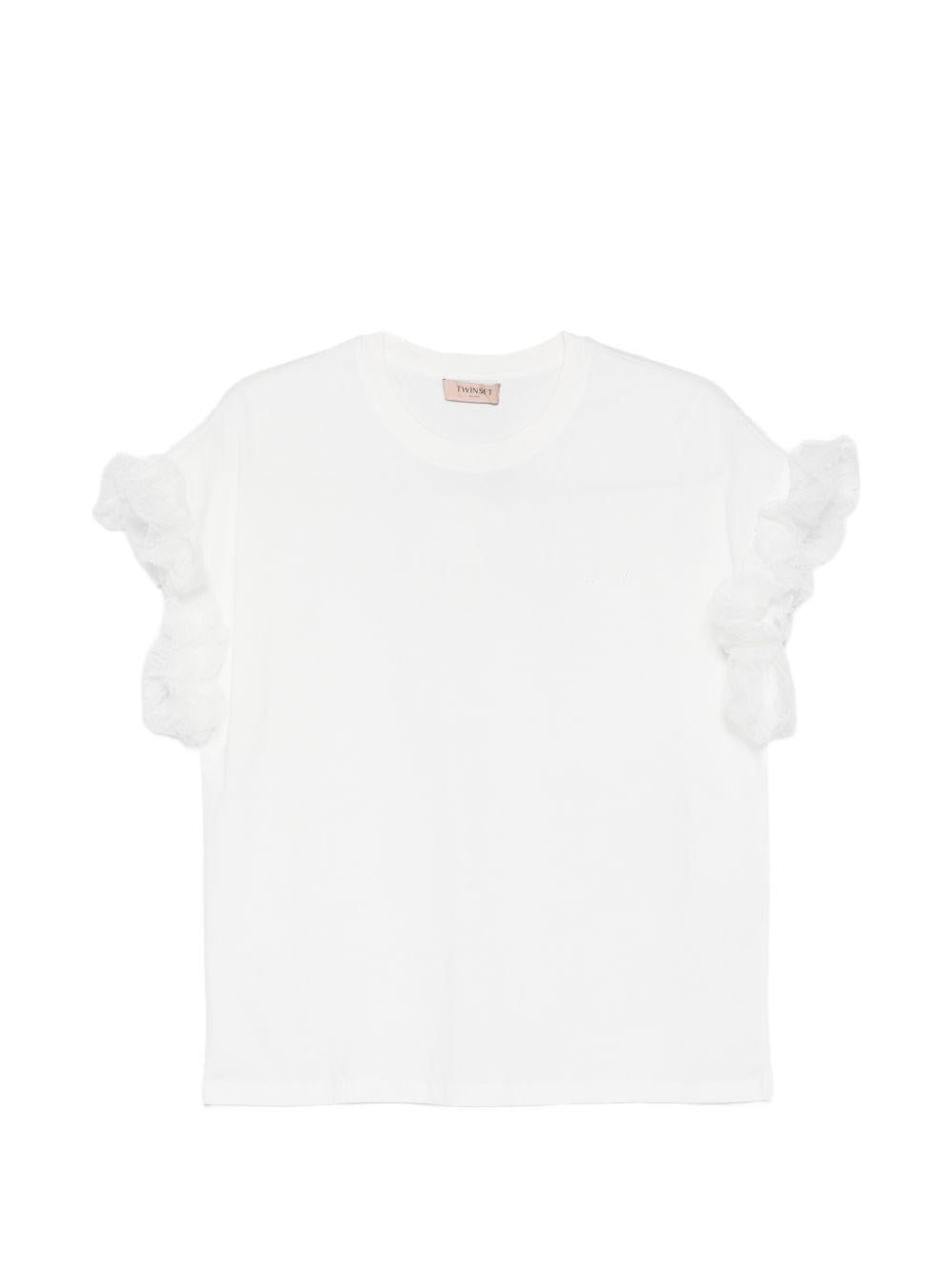 ruffled T-shirt 261TP204A S1256200001 TWINSET 