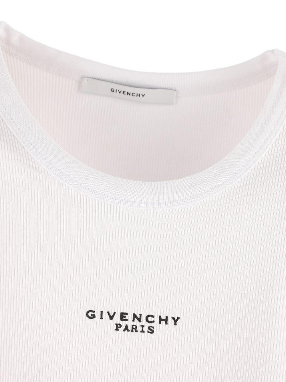 Slim fit tank top BW70FPP7BR 100 GIVENCHY 