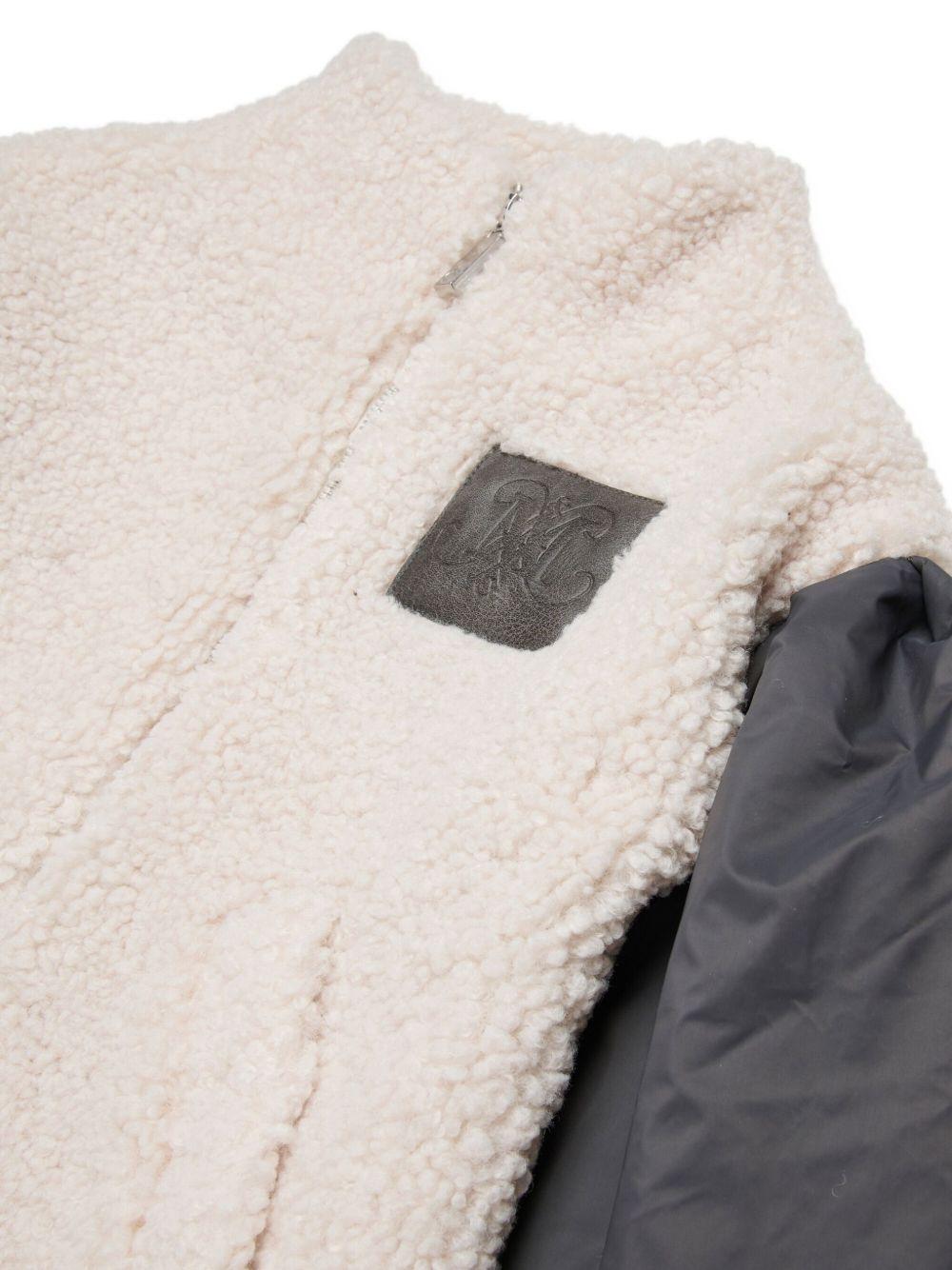 Bomber jacket with contrasting sleeves MX0223 MX093MX102 MAX & CO KID 