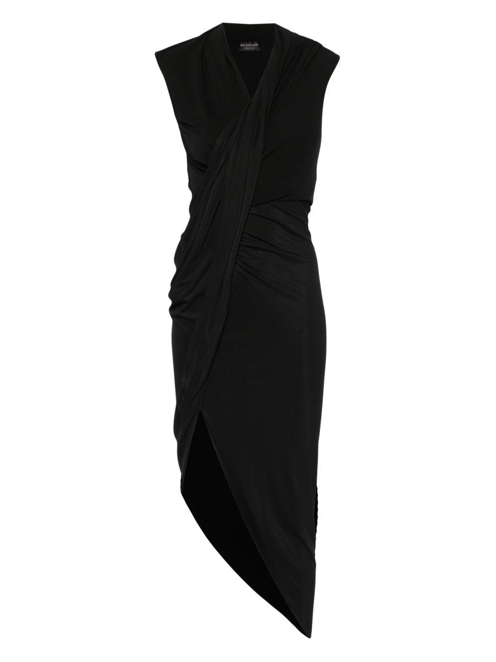 Draped Dress 831200 TRV231000 BALENCIAGA 