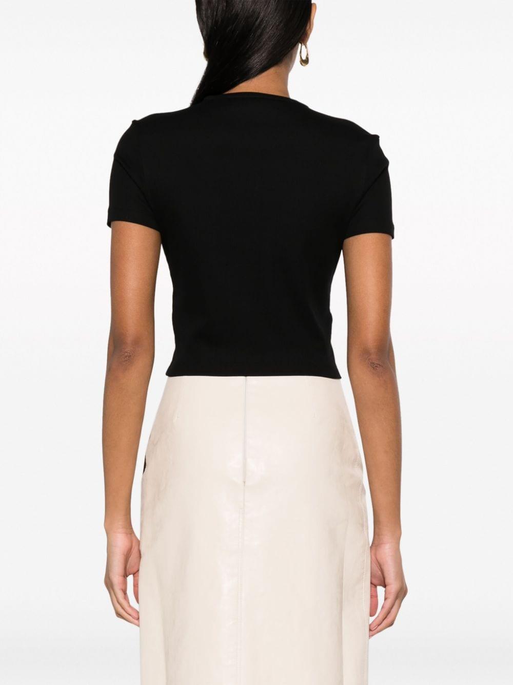 cotton crop top FS8110 ANQMF0GME FENDI 