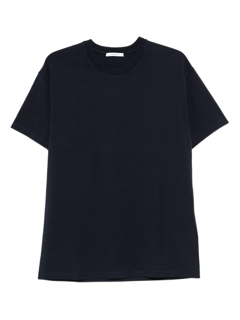 T-shirt in cotton with GIVENCHY Stamp print BM71NK3YRJ 499 GIVENCHY 
