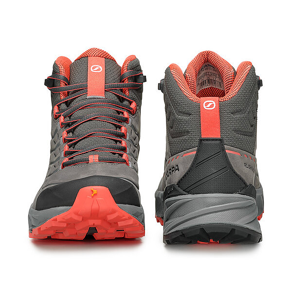 RUSH 2 PRO MID GTX WMN 63134-202 TITANIUM-CORAL SCARPA 