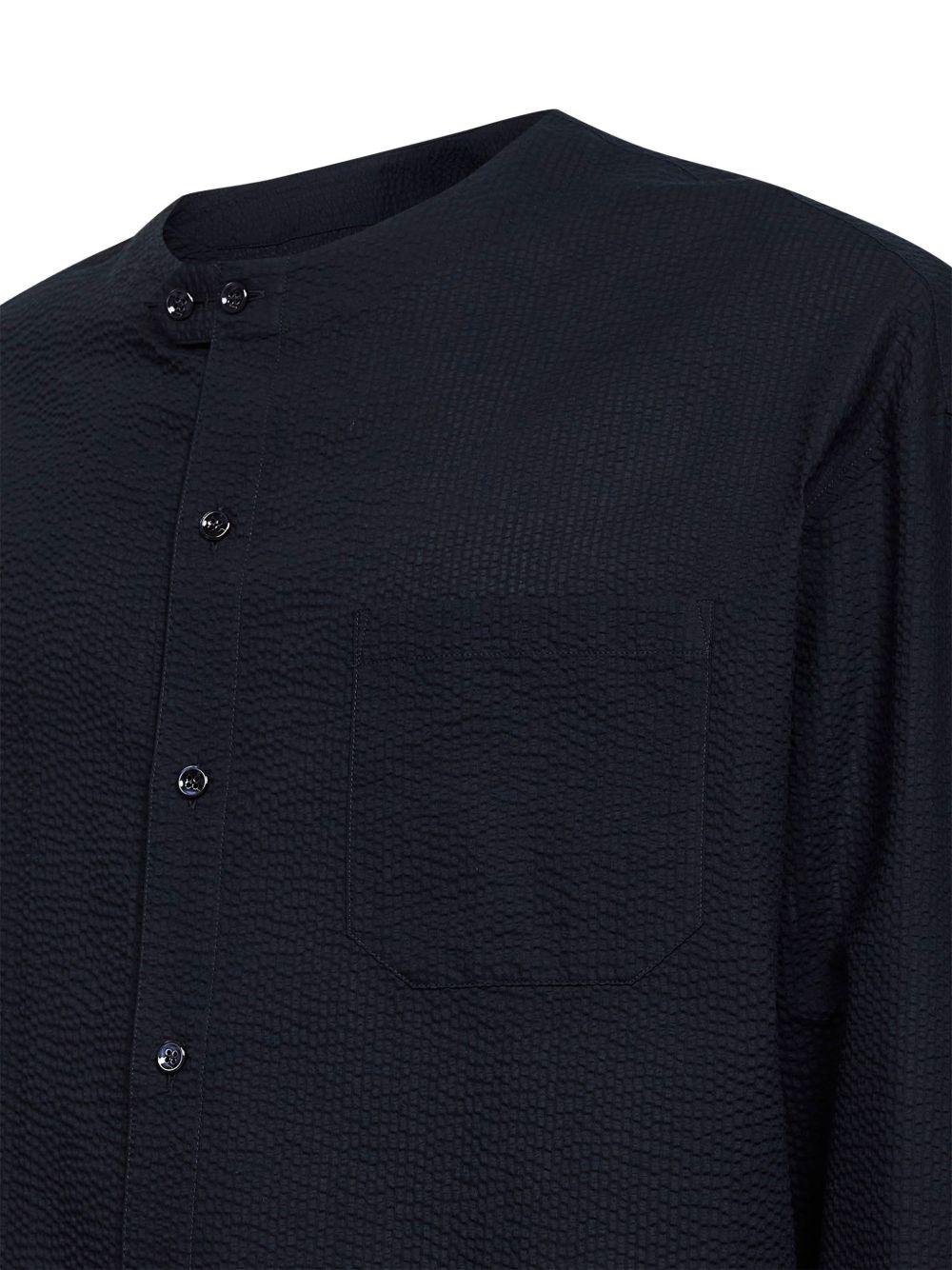 ASV cotton seersucker shirt GM003497 TE11186UB115 GIORGIO ARMANI 