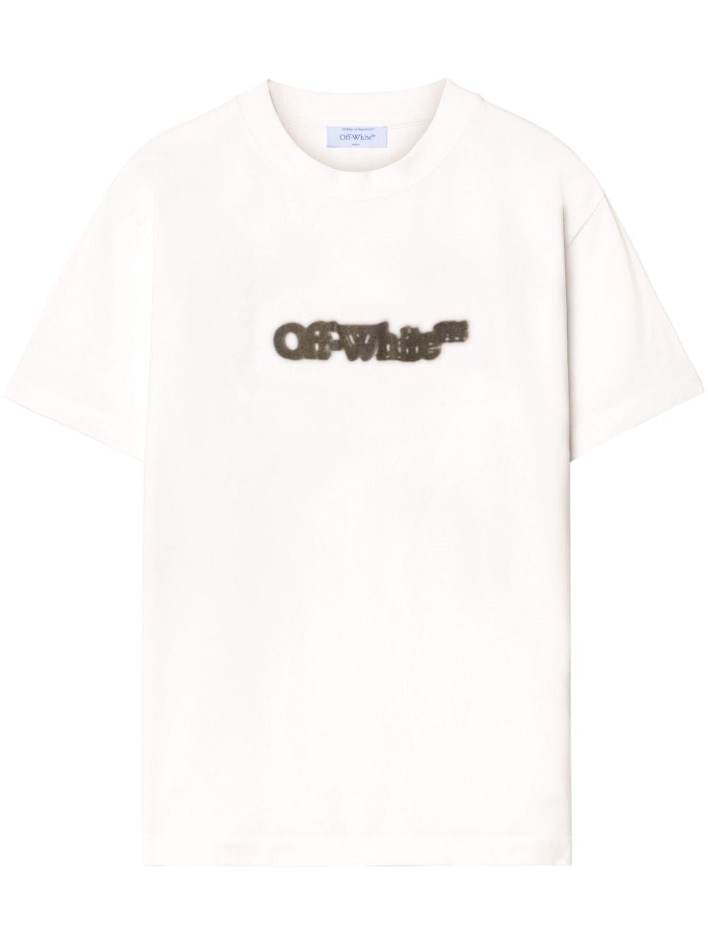 Spray Arrow T-shirt<BR/><BR/><BR/> OMAA027S25JER00B 0110 OFF-WHITE 