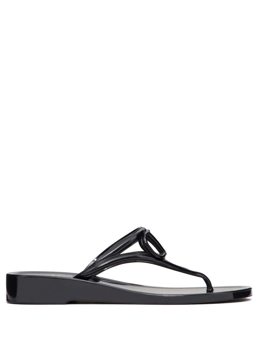 VLogo Signature flip-flops<BR/><BR/> 6W2S0IG8ZFV 0NO VALENTINO GARAVANI 
