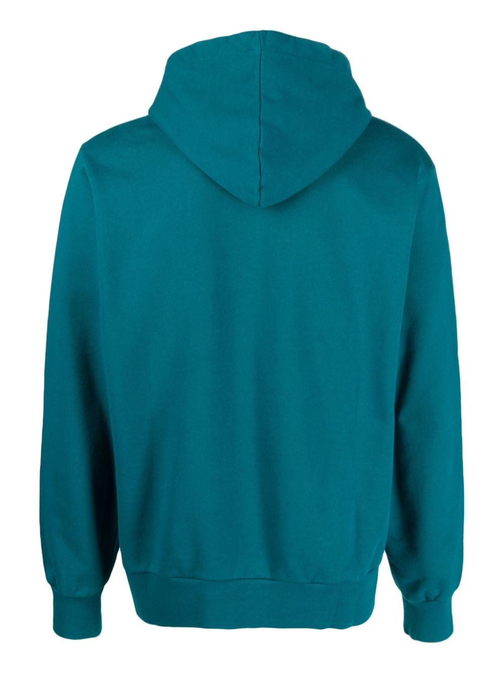 Harmon A Logo hoodie 034H LAGOON BLUE ARTE ANTWERP 