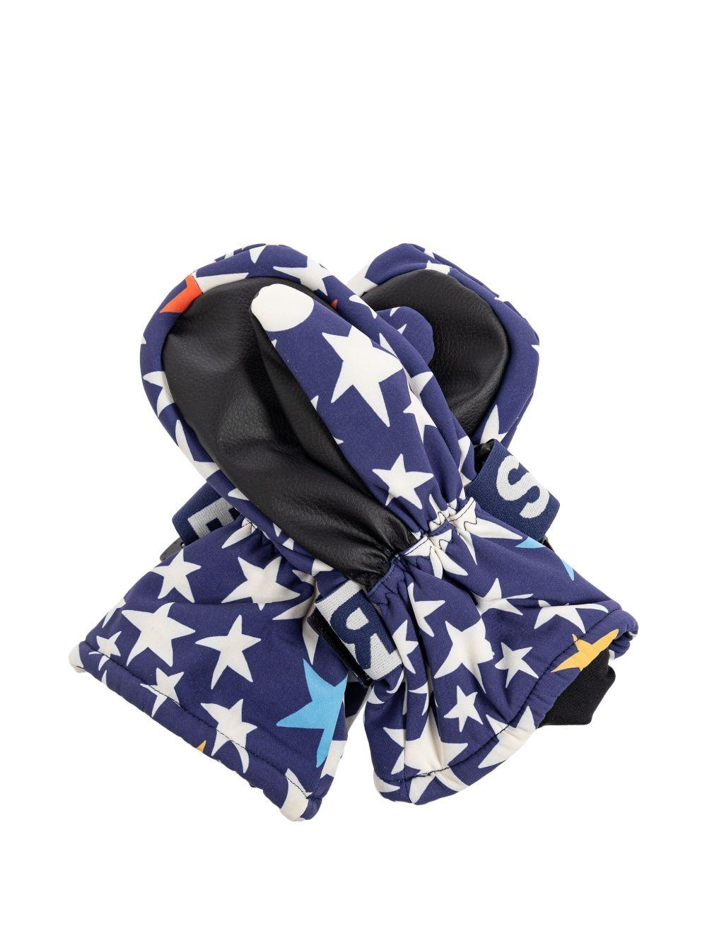 Star Print Ski Gloves TX0A19 Z3117667MC STELLA McCARTNEY KIDS 