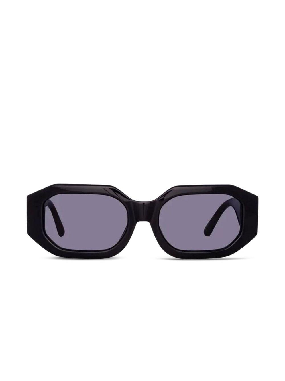 Black square sunglasses ATTICO45C1SUN BLACK/SILVER/GREY THE ATTICO 