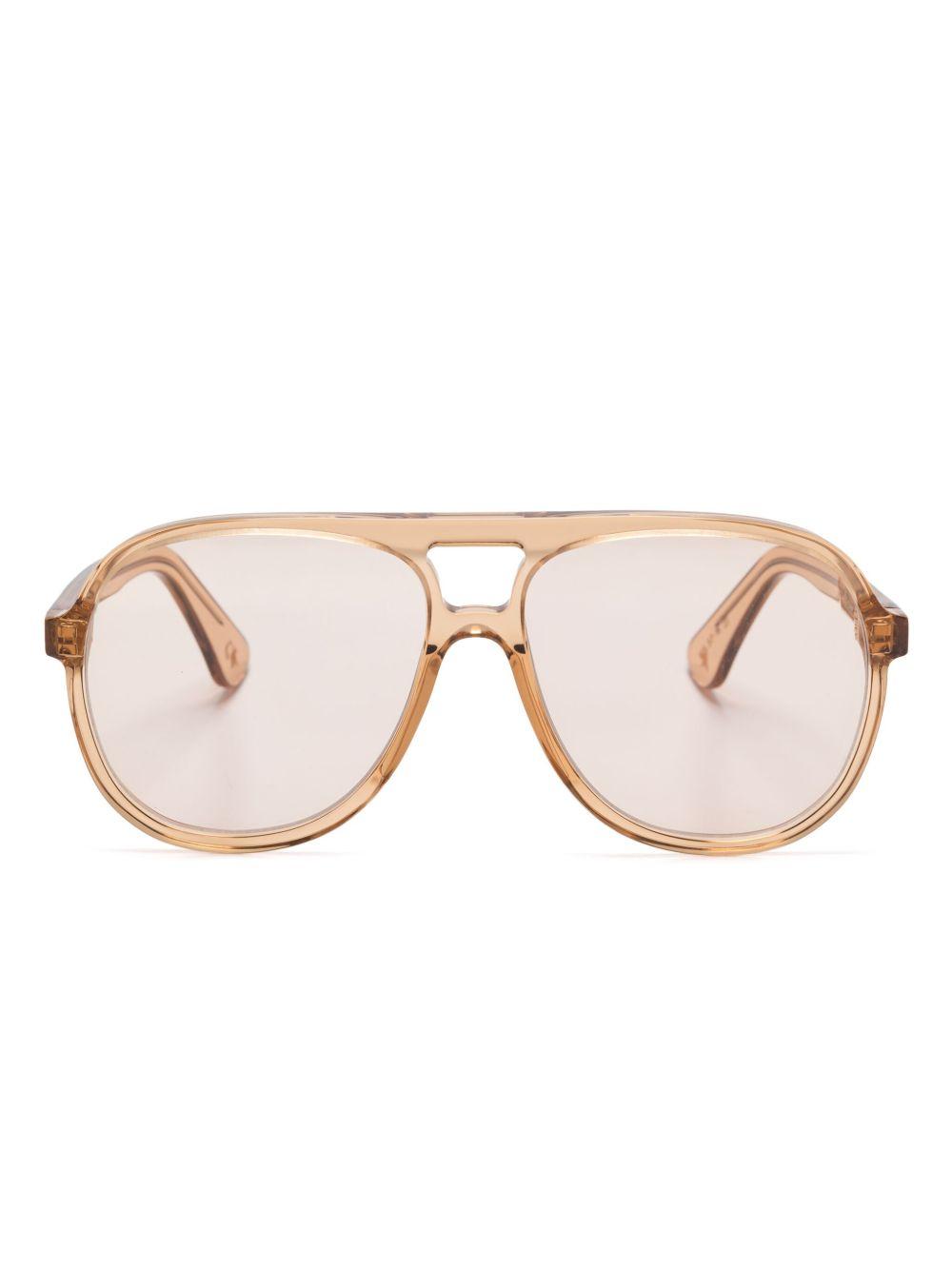 Pilot-frame sunglasses<BR/><BR/> GUA00671 A00065215675 GOLDEN GOOSE 