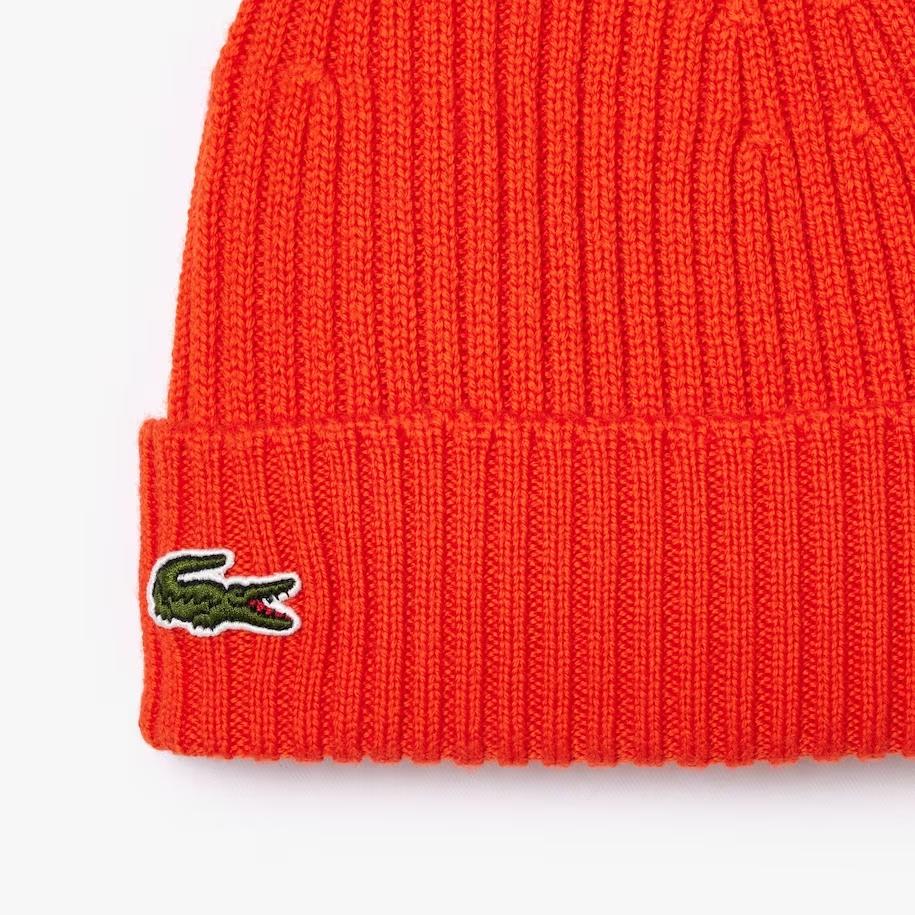 Orange front logo cap RB0001 SJI LACOSTE 