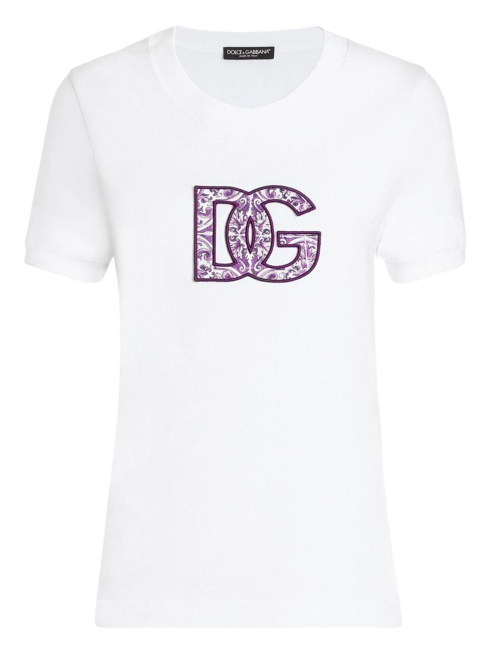 Short-sleeved cotton t-shirt F8N08Z GDC6UW0800 DOLCE & GABBANA 