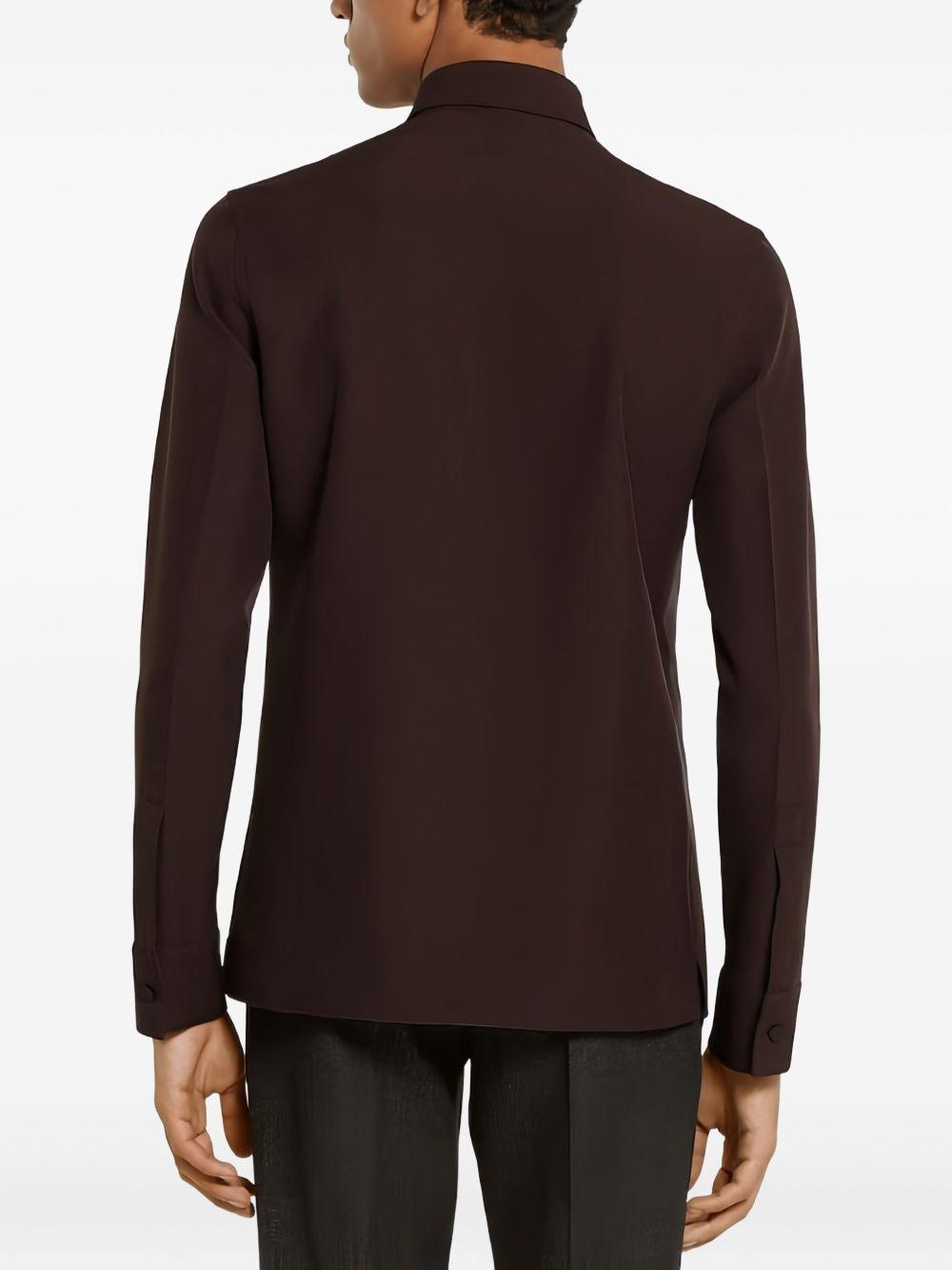 Polyester twill shirt with Horsebit 841624 ZAT432518 GUCCI 