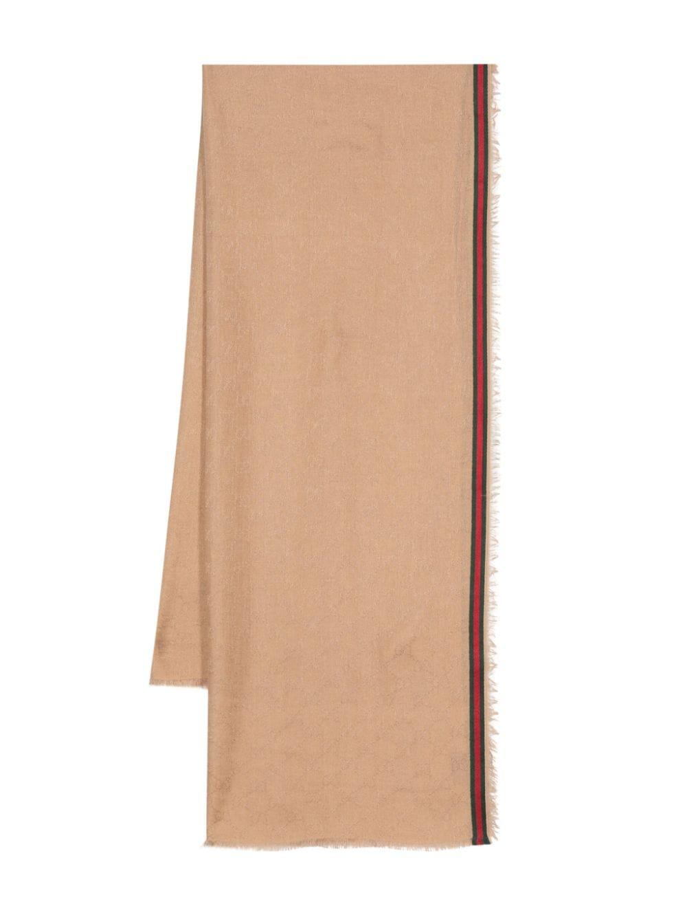 Web motif scarf 795284 4G4839566 GUCCI 