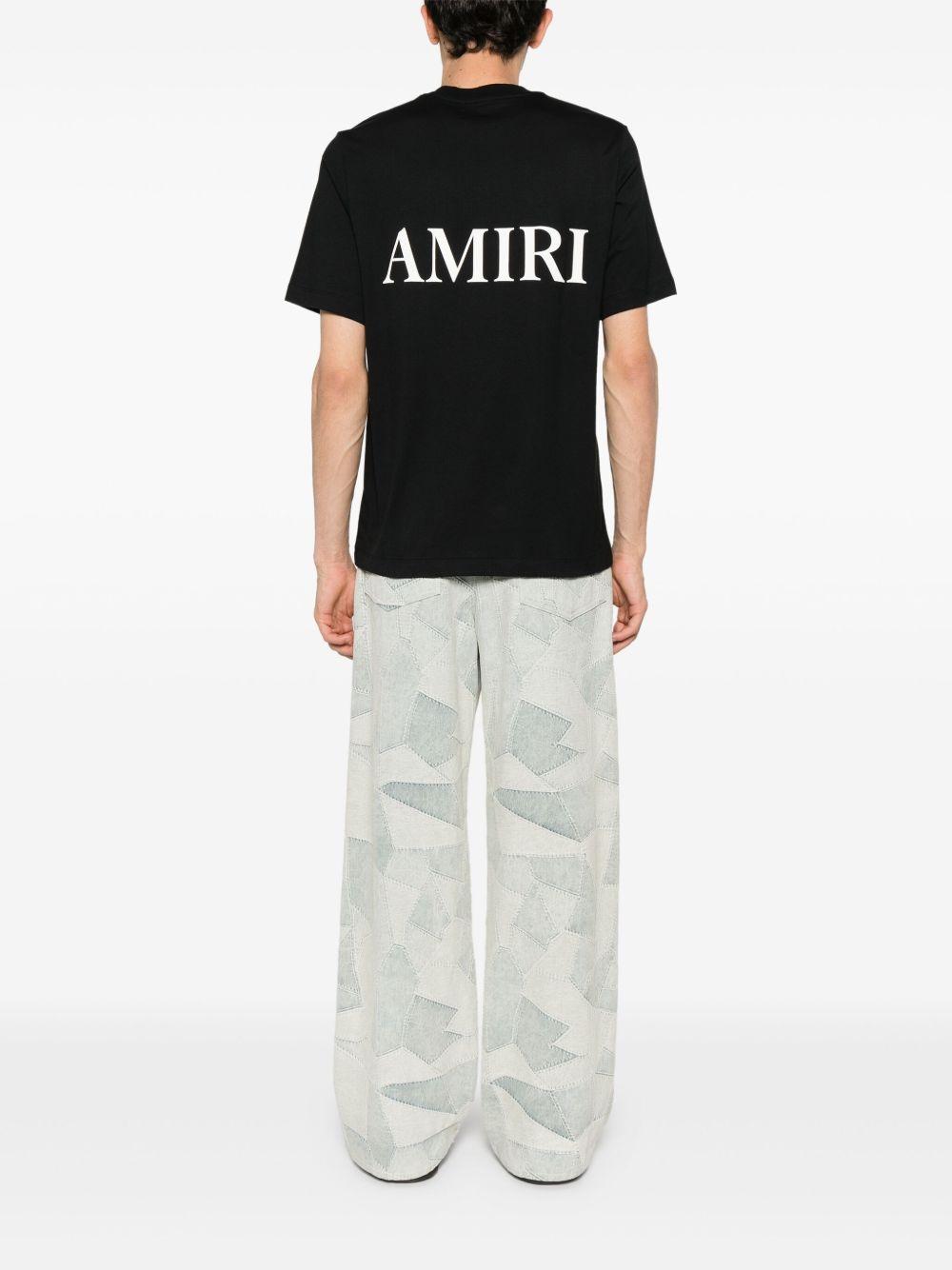 logo-print cotton T-shirt AMJYTE1074 001 AMIRI 