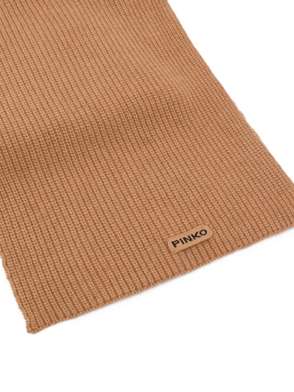 Wool blend ribbed scarf 105996 A2Z4D23 PINKO 