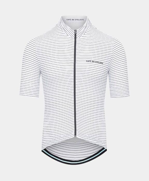 Summer Cycling Jersey FRANCINE JERSEY WHITE CAFÉ DU CYCLISTE 
