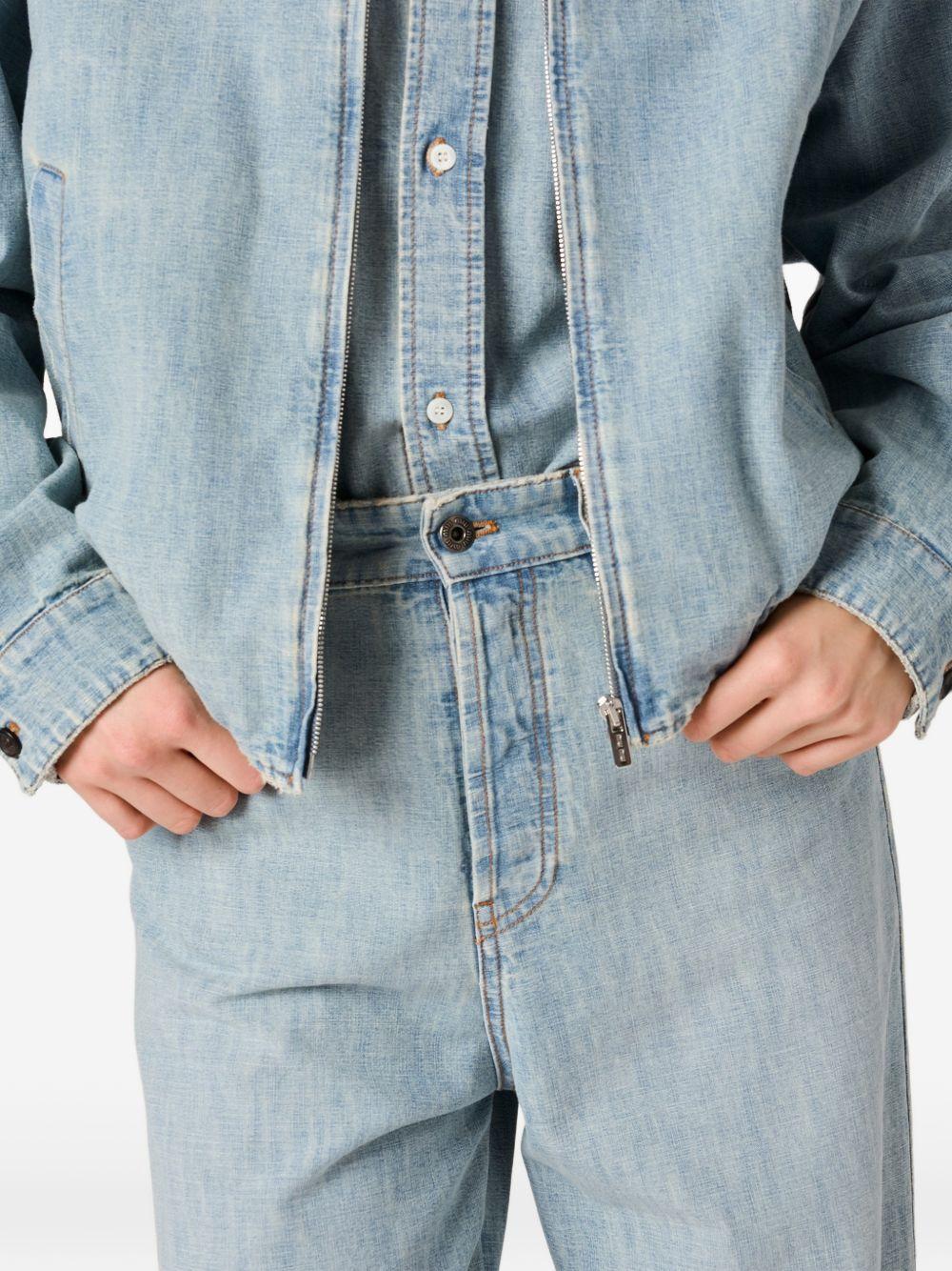 Chambray jeans GWP39418JI S-232F0076 MIU MIU 