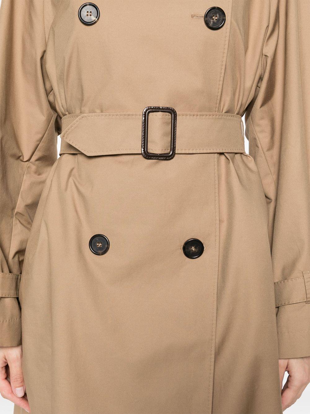 Gabardine-weave trench coat 2519021094 CTRENCH004 MAX MARA THE CUBE 