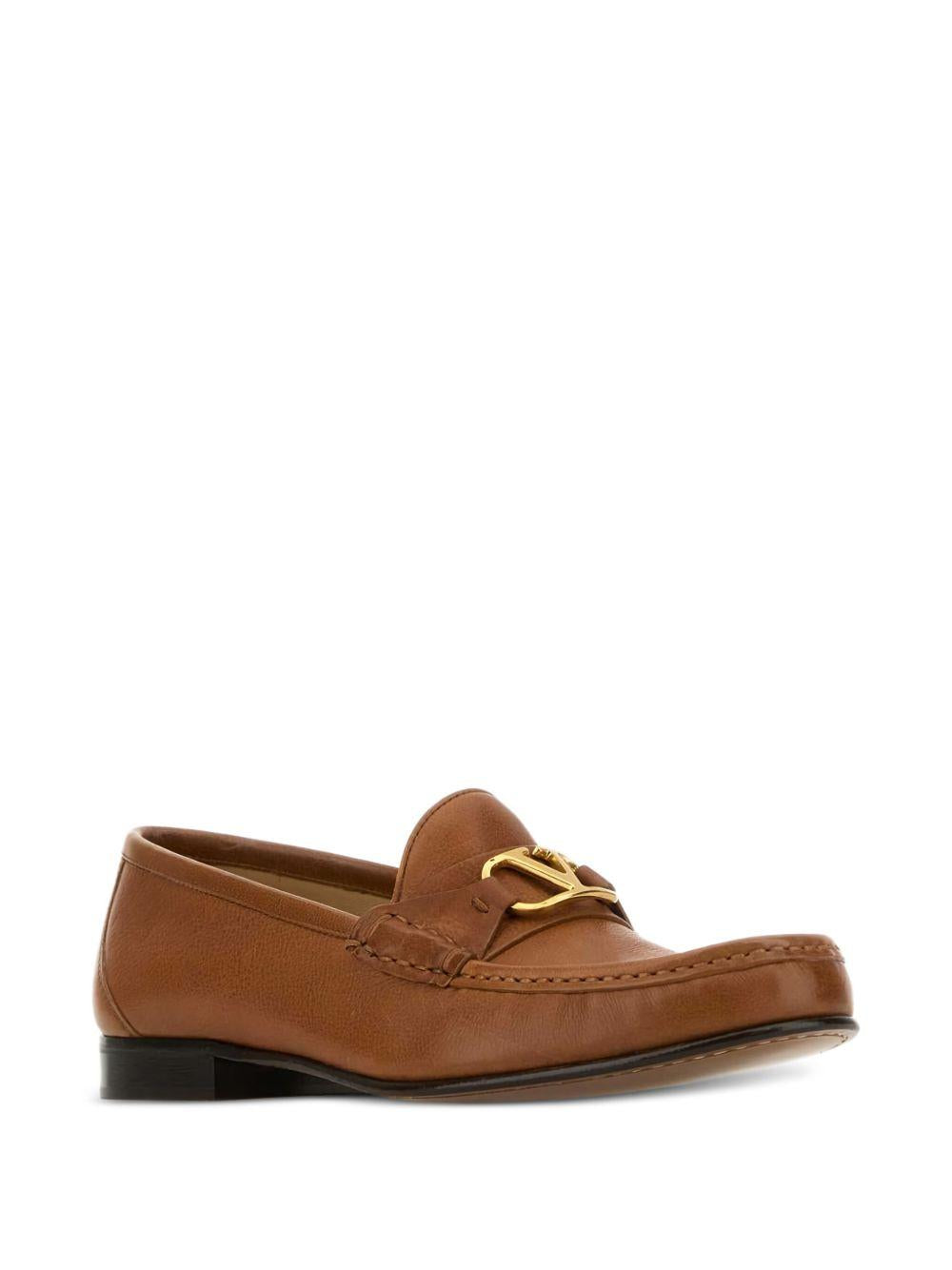 Leather Vlogo loafers<BR/> 6W2S0LM0EWV N58 VALENTINO GARAVANI 