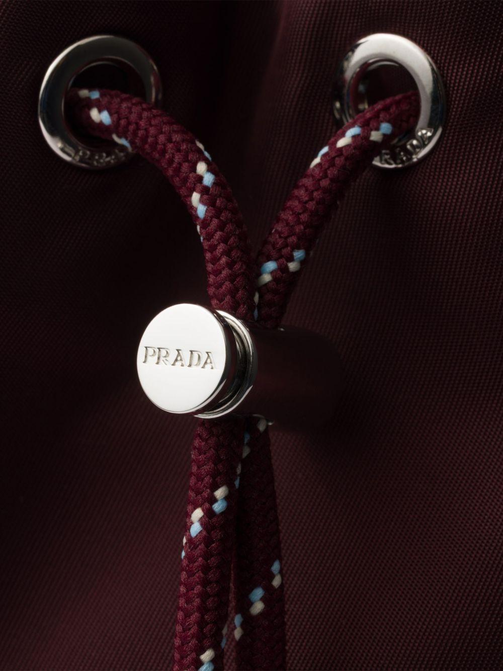 Speedrock Re-Nylon and leather pouch 2NE0672HE1 F0007 PRADA 