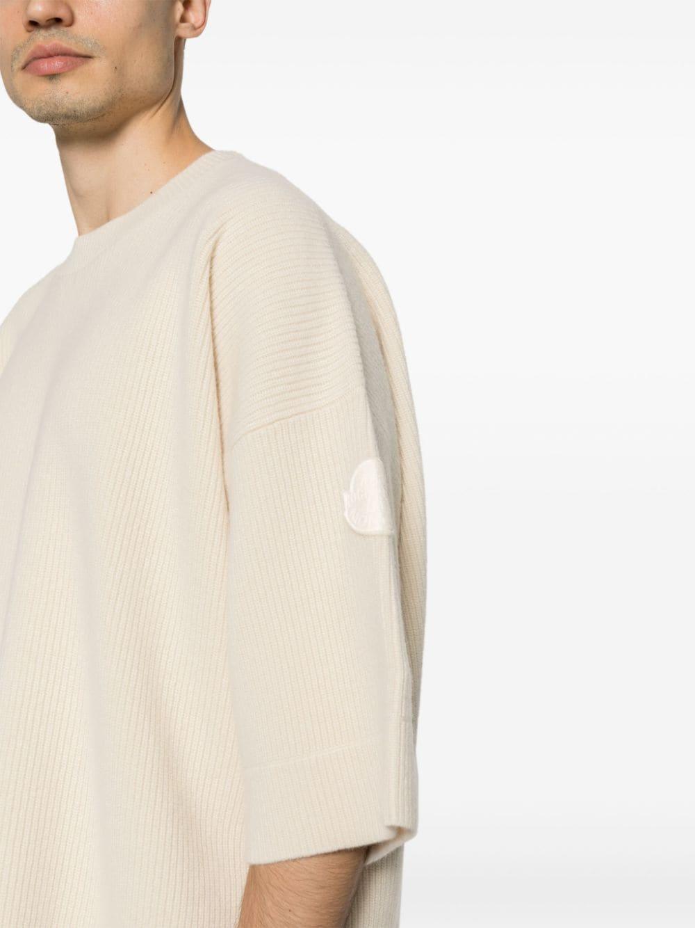 Logo patch sweatshirt 9C00001 M1115034 MONCLER x ROC NATION by JAY Z 