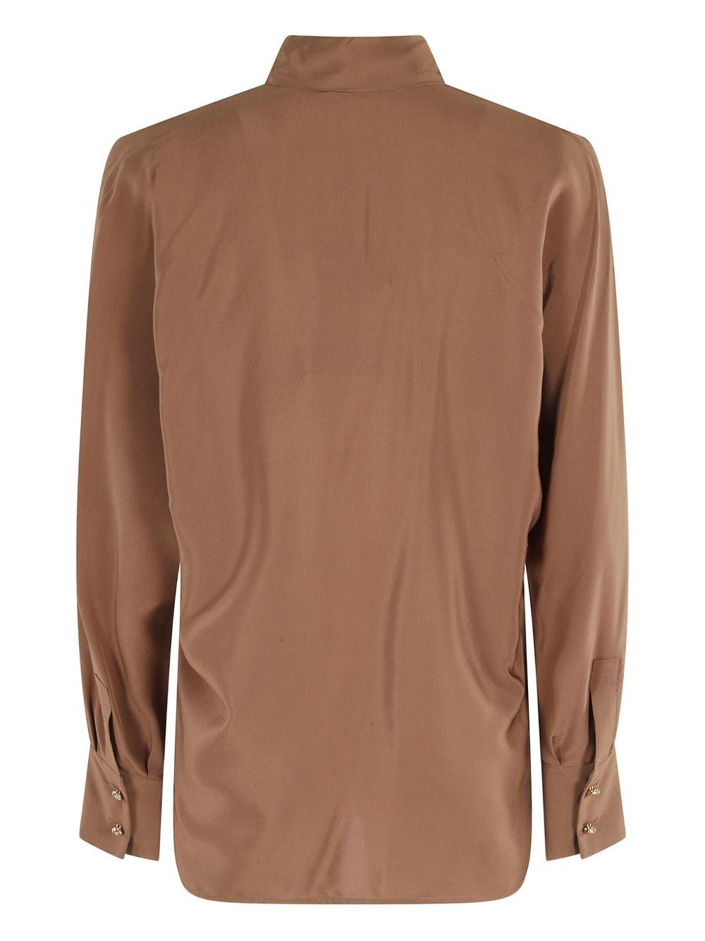 Silk crepe de chine blouse 2526116051 CACO041 MAX MARA STUDIO 