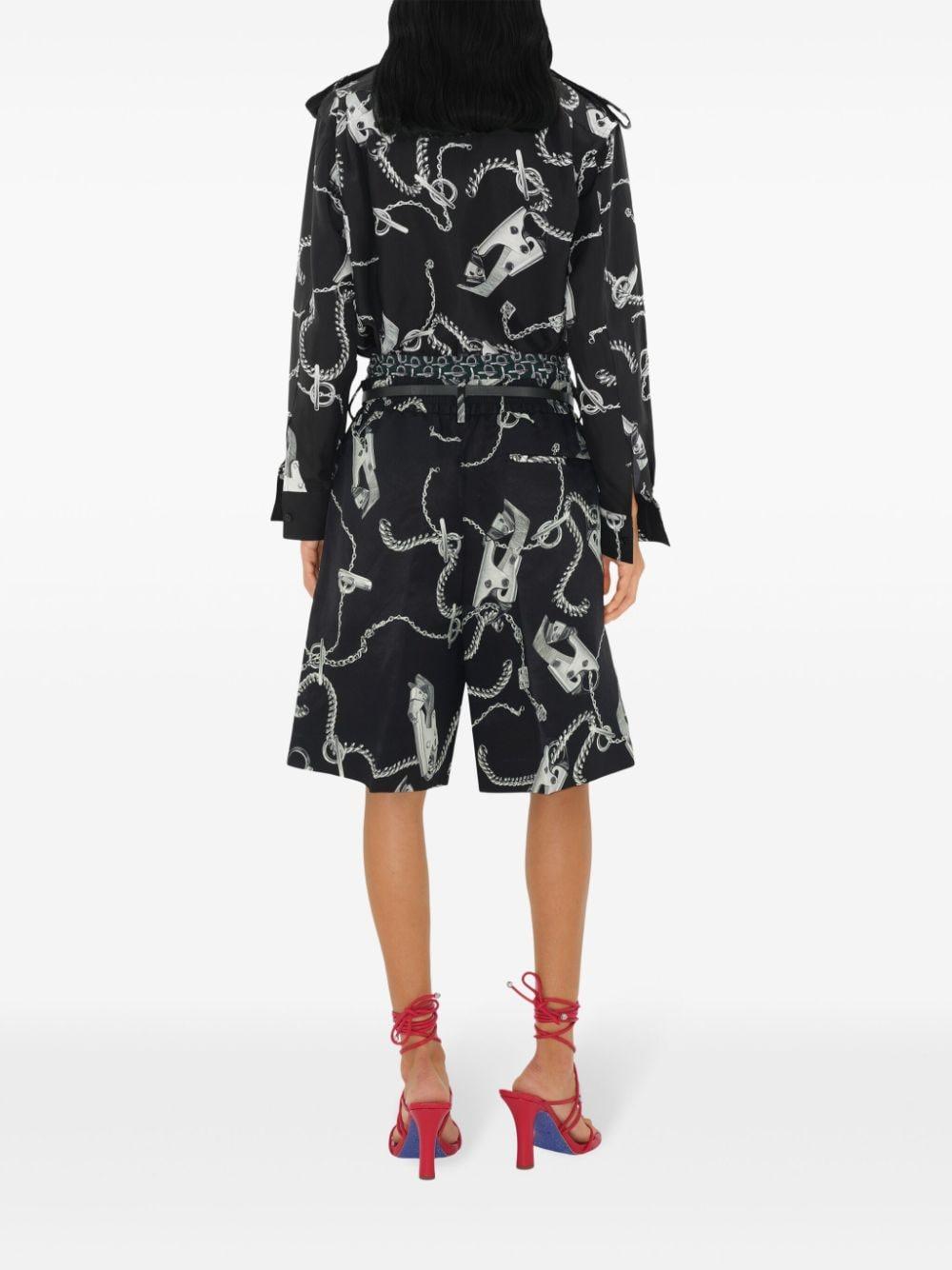 Chain shorts 8088957 SILVER/BLACK BURBERRY 