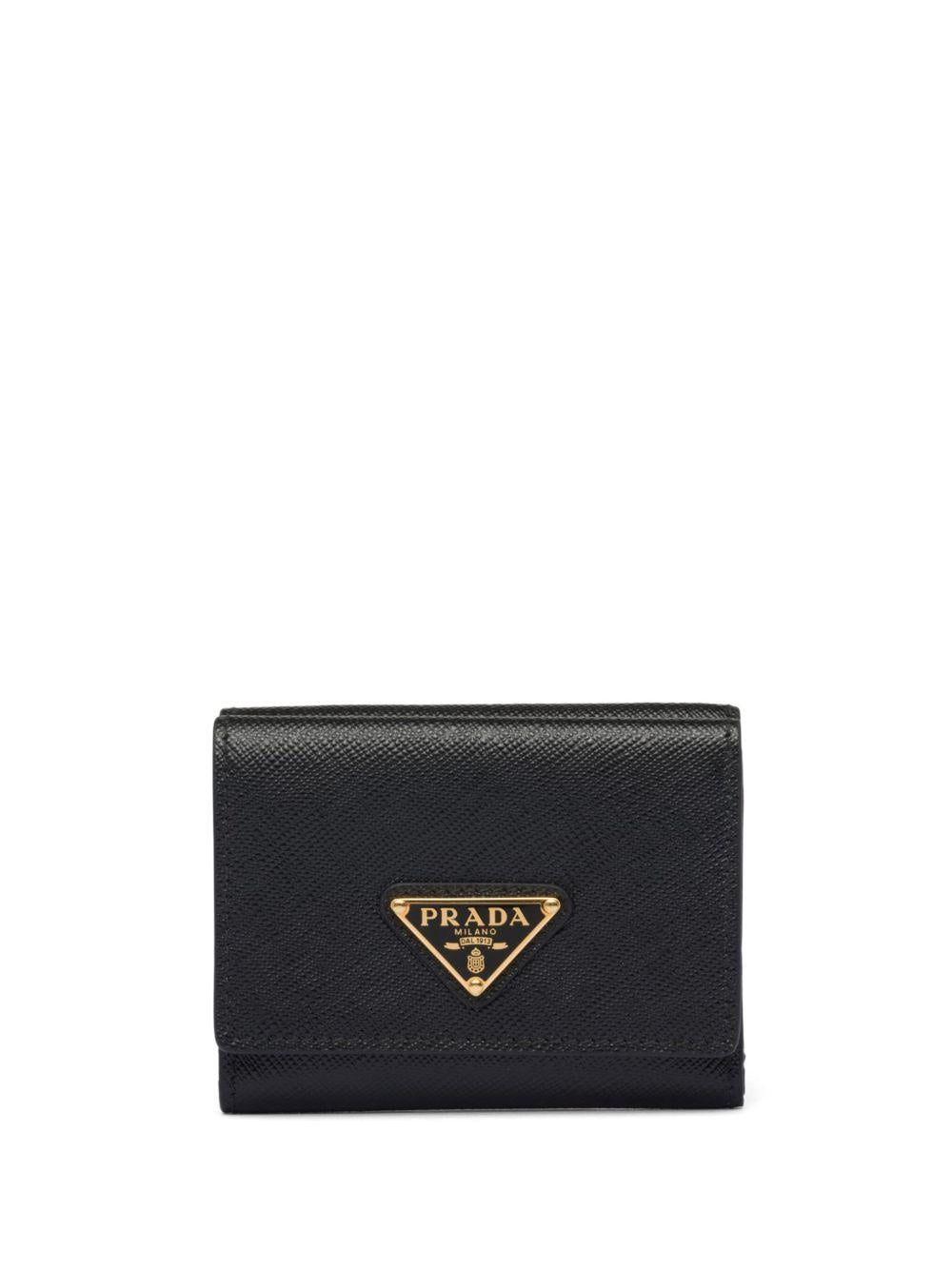 Small Saffiano leather wallet 1MH042QHH F0002 PRADA 