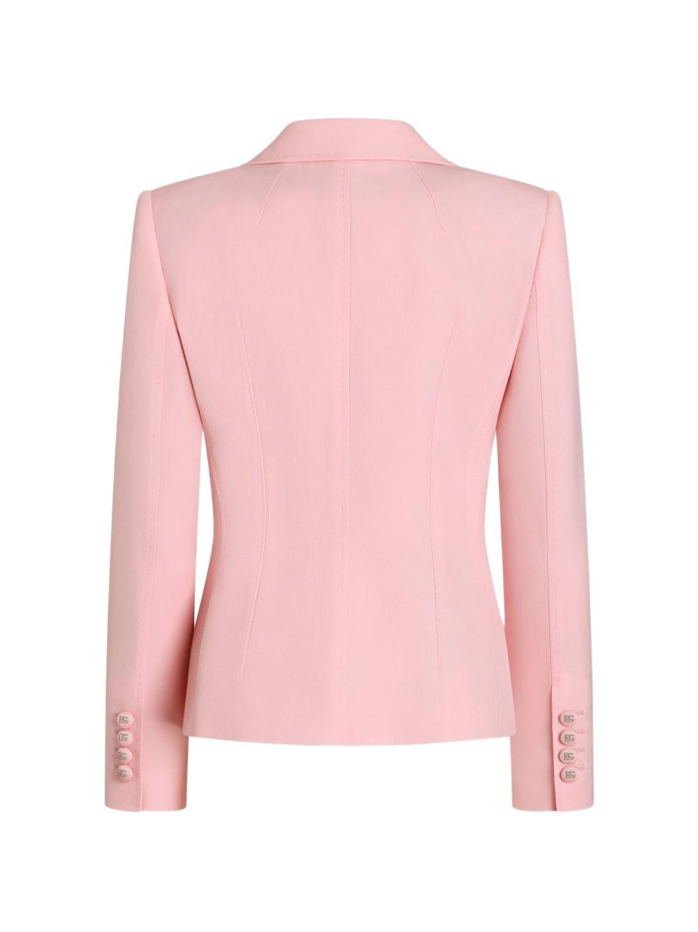 printed twill single-breasted jacket F27ADT FUBGCF0662 DOLCE & GABBANA 
