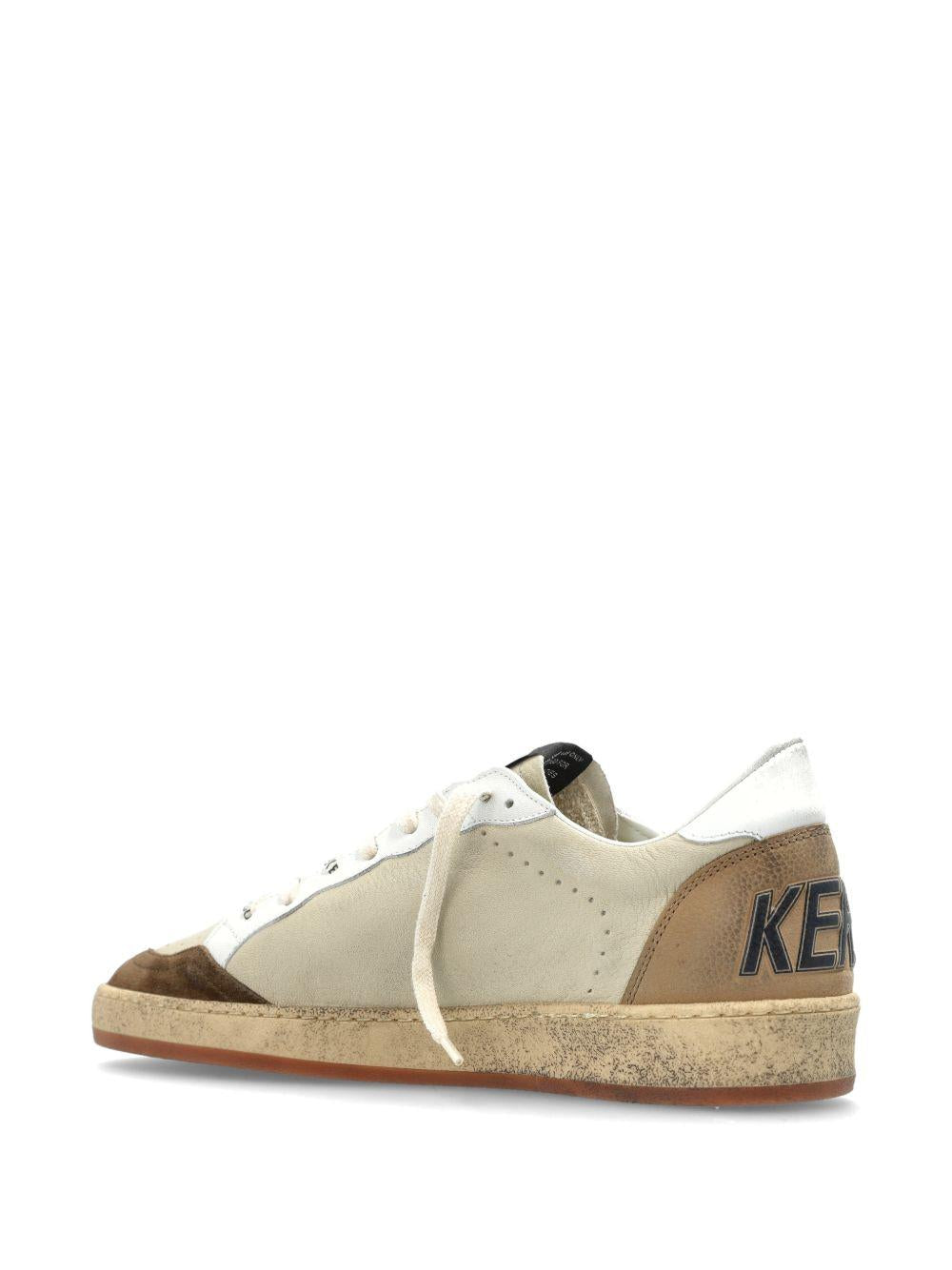 BALLSTAR NAPPA UPPER TOE AND SPUR SUEDE STAR LEATHER HEEL GMF00117 F00872283406 GOLDEN GOOSE 
