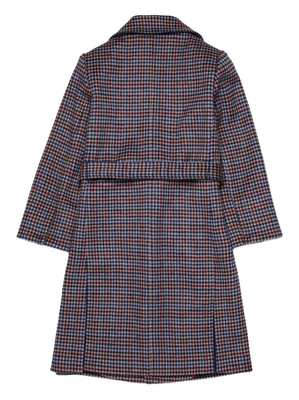 Runaway coat in houndstooth wool MX0001 MX00GMXC15 MAX & CO KID 