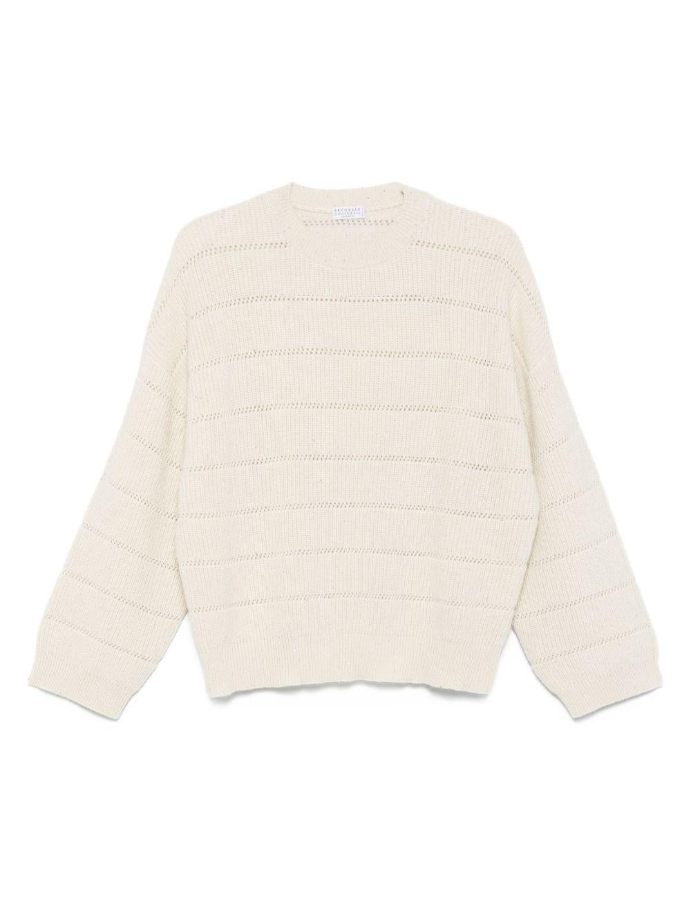 Cashmere And Wool Crew-Neck Sweater MBM738200 C509 BRUNELLO CUCINELLI 