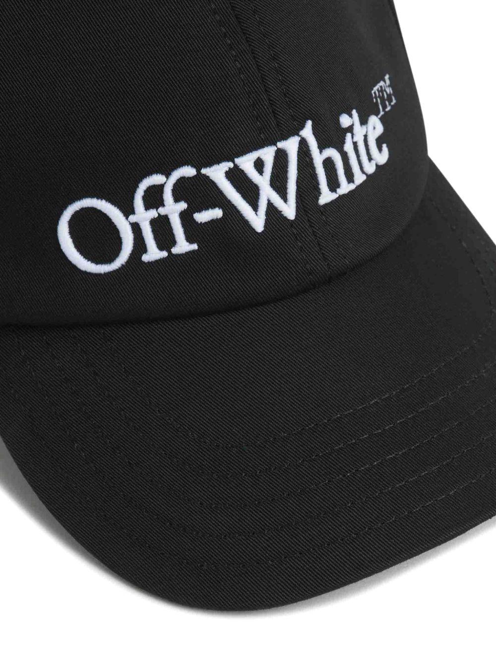 Black/white logo cap OMLA049C99FAB001 1001 OFF-WHITE 