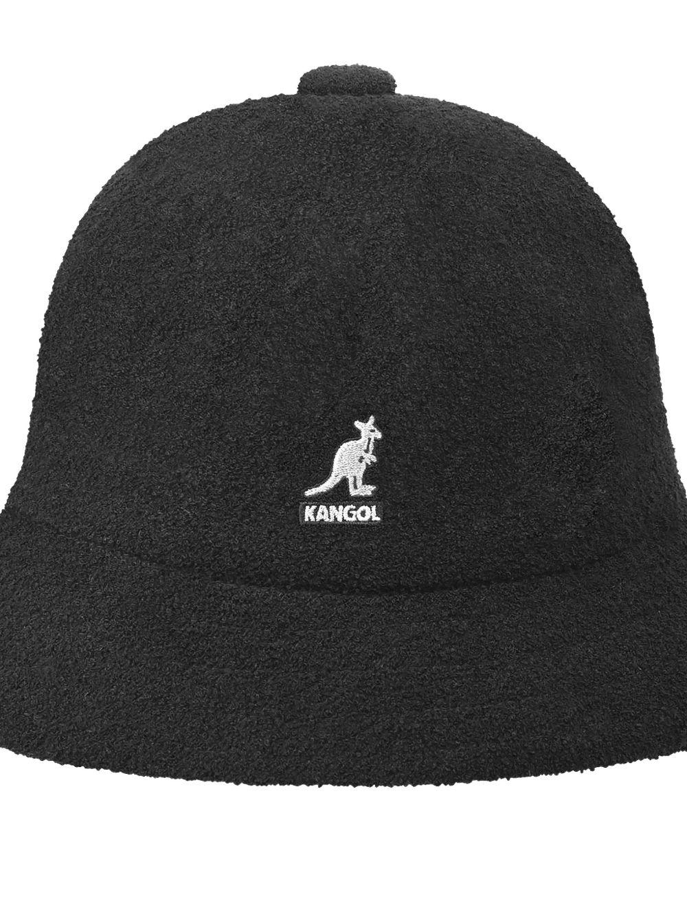 Front logo bucket 0397BC BLACK KANGOL 